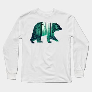 Forest Bear Soul Spirit Long Sleeve T-Shirt